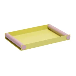 Design Letters Bandeja de servir Ray medium, Amarillo-lavender AmarilloRosa Clearance