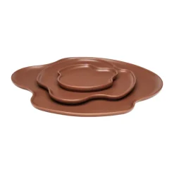 Iittala Bandeja decorativa Aalto, Fuego, 25 cm Marrón New