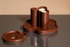 Iittala Bandeja decorativa Aalto, Fuego, 25 cm Marrón New
