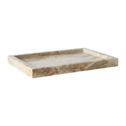 MUUBS Bandeja decorativa Vita 20x30 cm, Seashell Beige Outlet