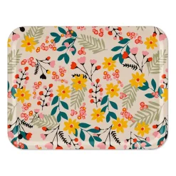 Åry Home Bandejas<Bandeja Flower 33x43 cm, Pink Multi