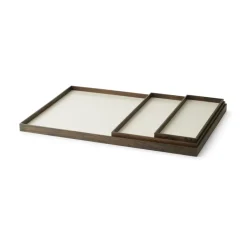Gejst Bandejas<Bandeja Frame large 35,5x50,6 cm, Roble ahumado-beige MarrónBeige