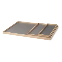 Gejst Bandejas<Bandeja Frame large 35,5x50,6 cm, roble- claro Gris