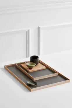 Gejst Bandejas<Bandeja Frame large 35,5x50,6 cm, roble- claro Gris