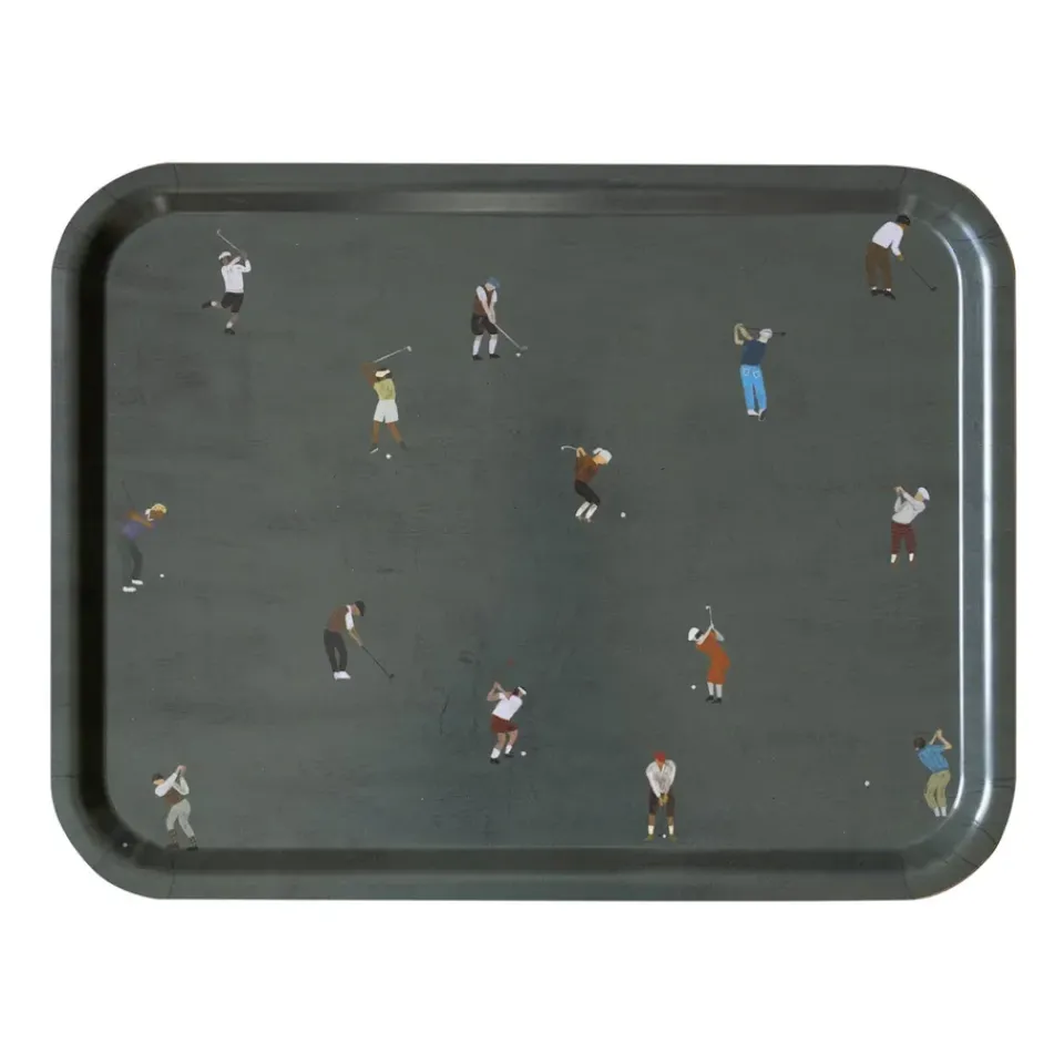 Fine Little Day Bandeja Golfers, 33x43 cm Verde Discount