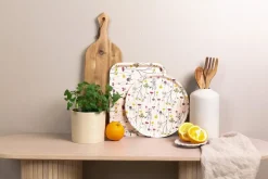 Åry Home Bandejas<Bandeja Herbarium 33x43 cm, Off-white Multi