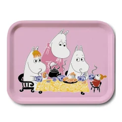 Opto Design Bandeja Moomin Teaparty, Rosa Clearance