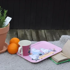 Opto Design Bandeja Moomin Teaparty, Rosa Clearance
