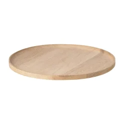 Blomus Bandeja OKU M, Ø34 cm, Roble Beige New