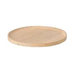 Blomus Bandejas<Bandeja OKU S, Ø25 cm, Roble Beige