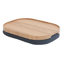 Bosign Bandejas<Bandeja para portátil curvoline large 34x47 cm, Sauce Marrón