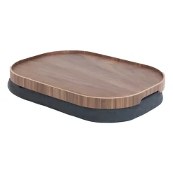 Bosign Bandejas<Bandeja para portátil curvoline large 34x47 cm, Nogal Marrón