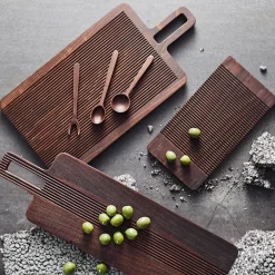 MUUBS Bandeja para tapas Yami 15x49 cm, Marrón Clearance