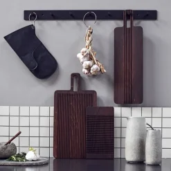 MUUBS Bandeja para tapas Yami 15x49 cm, Marrón Clearance