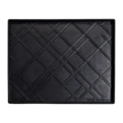 Tica copenhagen Felpudos<Bandeja para zapatero Lines, Medium, 38x48 cm Negro
