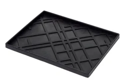 Tica copenhagen Felpudos<Bandeja para zapatero Lines, Medium, 38x48 cm Negro