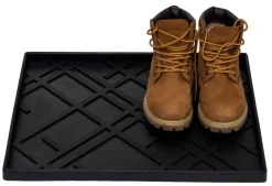 Tica copenhagen Felpudos<Bandeja para zapatero Lines, Medium, 38x48 cm Negro