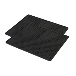 Tica copenhagen Felpudos<Bandeja para zapatos Dot 2-pack, 27x32 cm Negro
