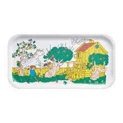 Muurla Bandeja Pippi 22x43 cm, El Camino a casa Blanco Sale