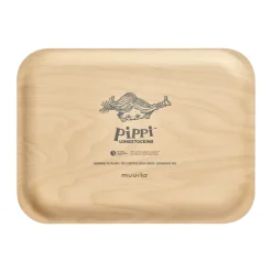 Muurla Bandejas<Bandeja Pippi 20x27 cm, Pippi y el Caballo Rosa