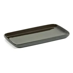 Serax Bandeja rectangular Cose S 9,8x16,2 cm, Dark Grey Gris Online