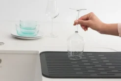 Brabantia Otros Utensilios De Limpieza<Bandeja secaplatos de silicona , oscuro Gris
