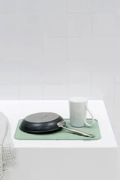 Brabantia Otros Utensilios De Limpieza<Bandeja secaplatos de silicona , Jade green Verde