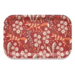 Arvidssons Textil Bandejas<Bandeja Stjärnspeja 21x31 cm, Rojo