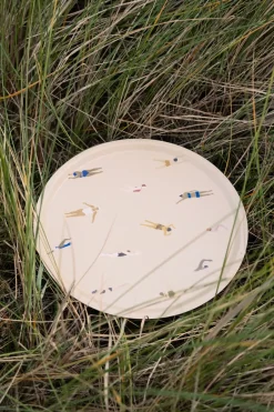 Fine Little Day Bandejas<Bandeja Swimmers Ø38 cm, Beige