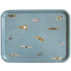Fine Little Day Bandeja Swimmers 33x43 cm, Azul Sale