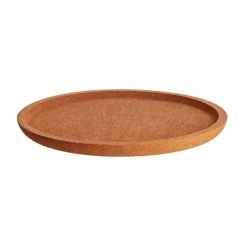 Kosta Boda Bandejas<Bandeja Viva Ø30,5 cm, Corcho Marrón