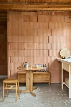 Form & Refine Banqueta Angle plegable, Roble Marrón Outlet