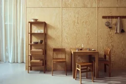 Form & Refine Banqueta Angle plegable, Roble Marrón Outlet