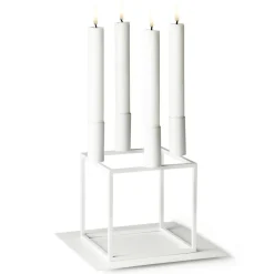 Audo Copenhagen Accesorios Para Candelabros<Base para Kubus 4, Blanco