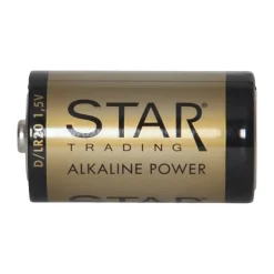 Star Trading Accesorios Para Candelabros<Batería , 1,5 V Color dorado