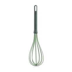 Lékué Batidor de varillas anti-rayaduras 32,2 cm, Verde Hot