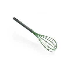 Lékué Batidor de varillas anti-rayaduras 32,2 cm, Verde Hot