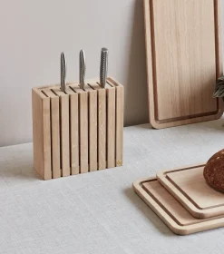 Andersen Furniture Bloque de cuchillos Andersen, Oak Marrón Best