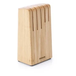 Brabantia Bloque de cuchillos Profile 22 cm, madera Beige New
