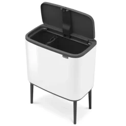 Brabantia Cubos De Pedal|Cubos De Pedal<Bo Touch Bin 11+23 L, Blanco