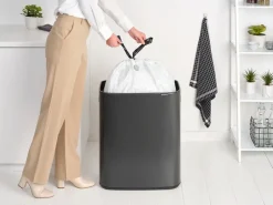 Brabantia Bo touch bin 60 L, Confident Grey Gris Online