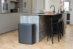 Brabantia Bo touch bin 60 L, Confident Grey Gris Online