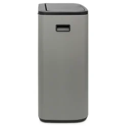 Brabantia Bo touch bin 60 L, Mineral concrete grey Gris Outlet