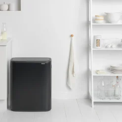 Brabantia Bo touch bin 60 L, mate Negro Online