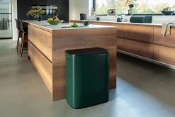 Brabantia Bo touch bin 60 L, Pine green Verde Outlet