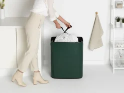 Brabantia Bo touch bin 60 L, Pine green Verde Outlet