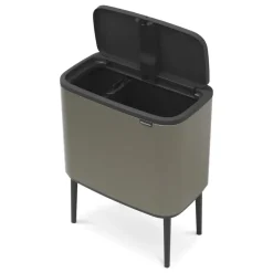 Brabantia Bo Touch Bin 11+23 L, platino BeigeGris Sale