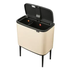 Brabantia Bo Touch Bin 11+23 L, Soft Beige