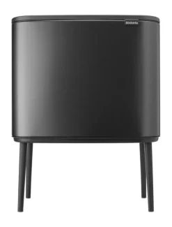 Brabantia Bo Touch Bin 3 x 11 L, Confident Grey Gris New