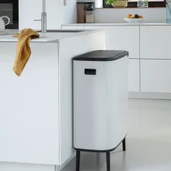 Brabantia Papeleras Y Cubos De Basura<Bo touch bin high 60 L, Blanco